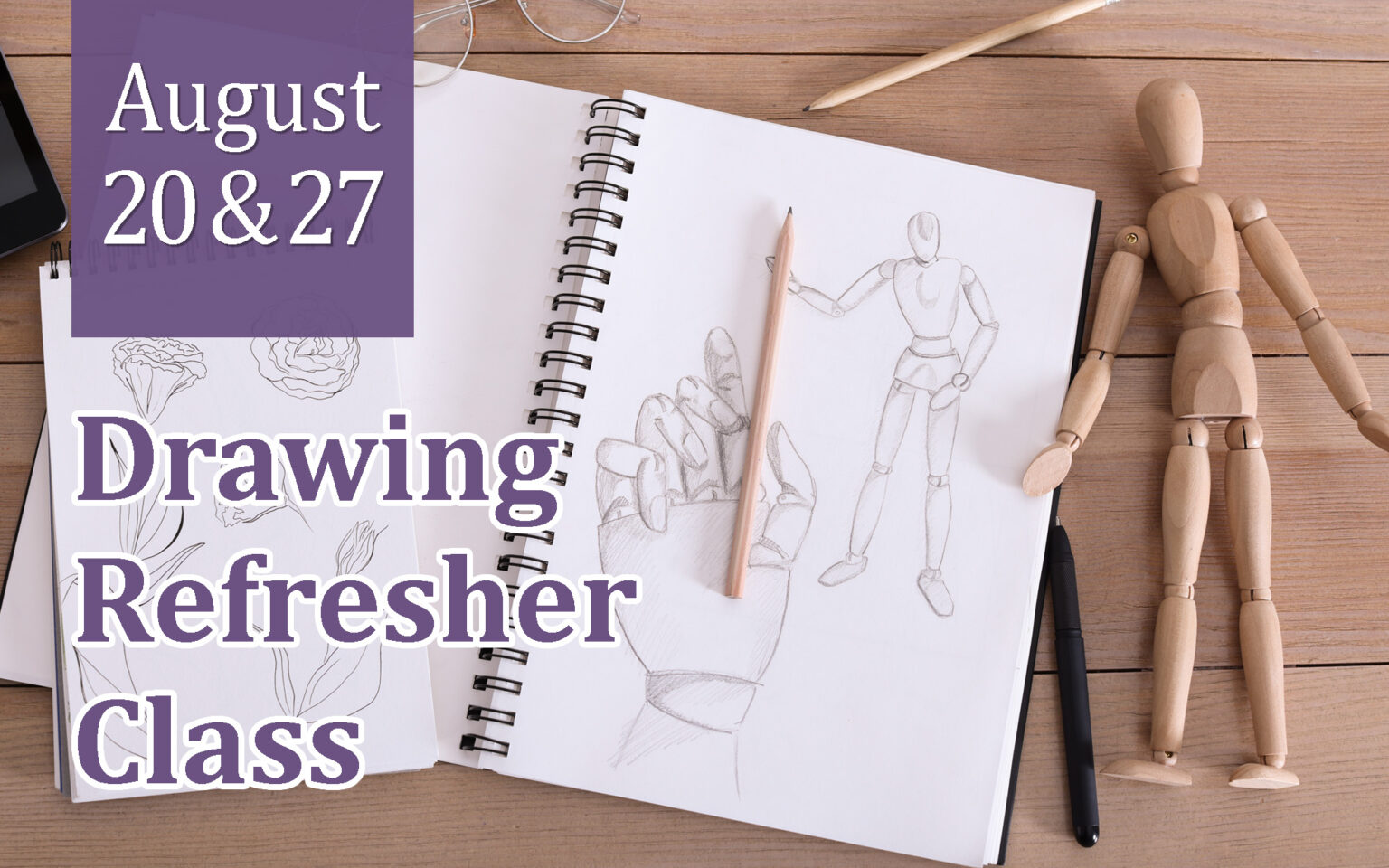 Drawing Refresher (2 Session Class) - Hessel School House